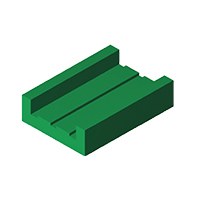 PROFILO E2 01 PE VERDE 2 MT