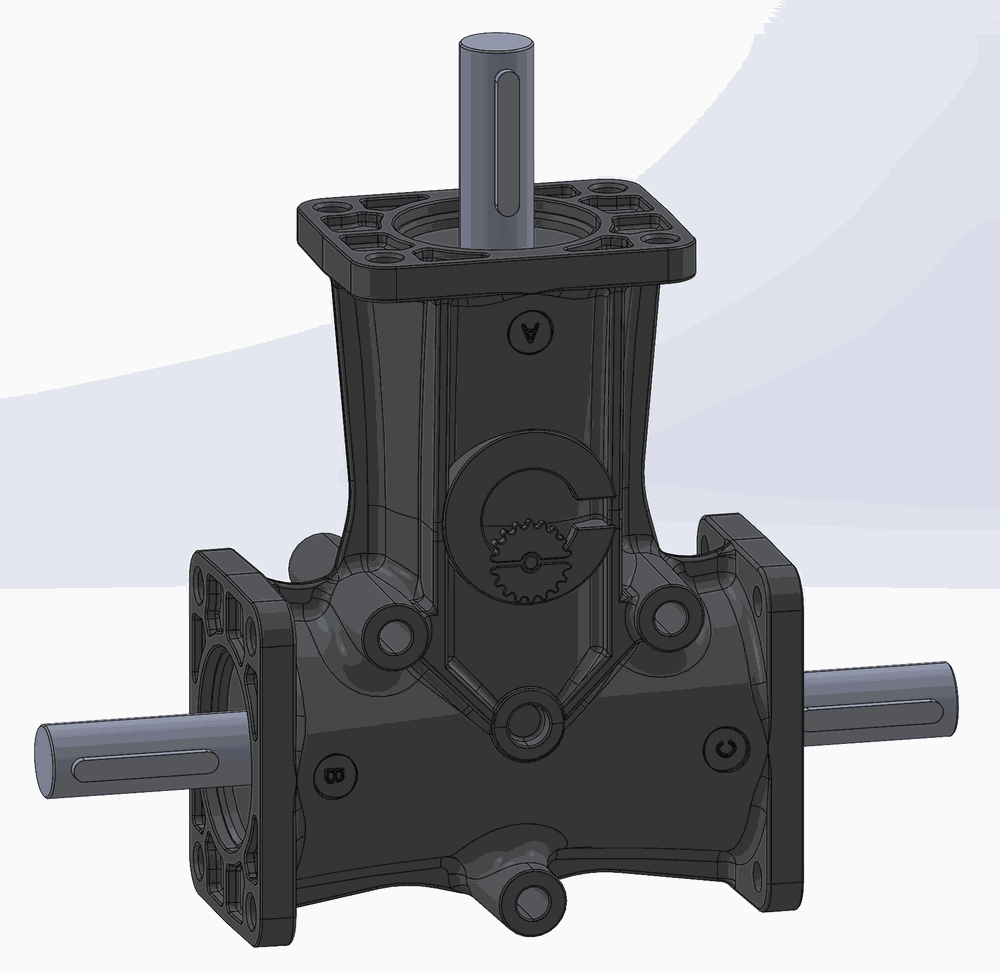RIGHT ANGLE GEAR RBC 20-05 R.1/1