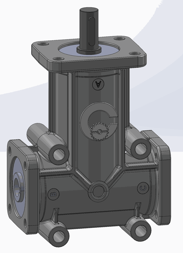 RIGHT ANGLE GEARBOX RPC 19-11 R.1/2